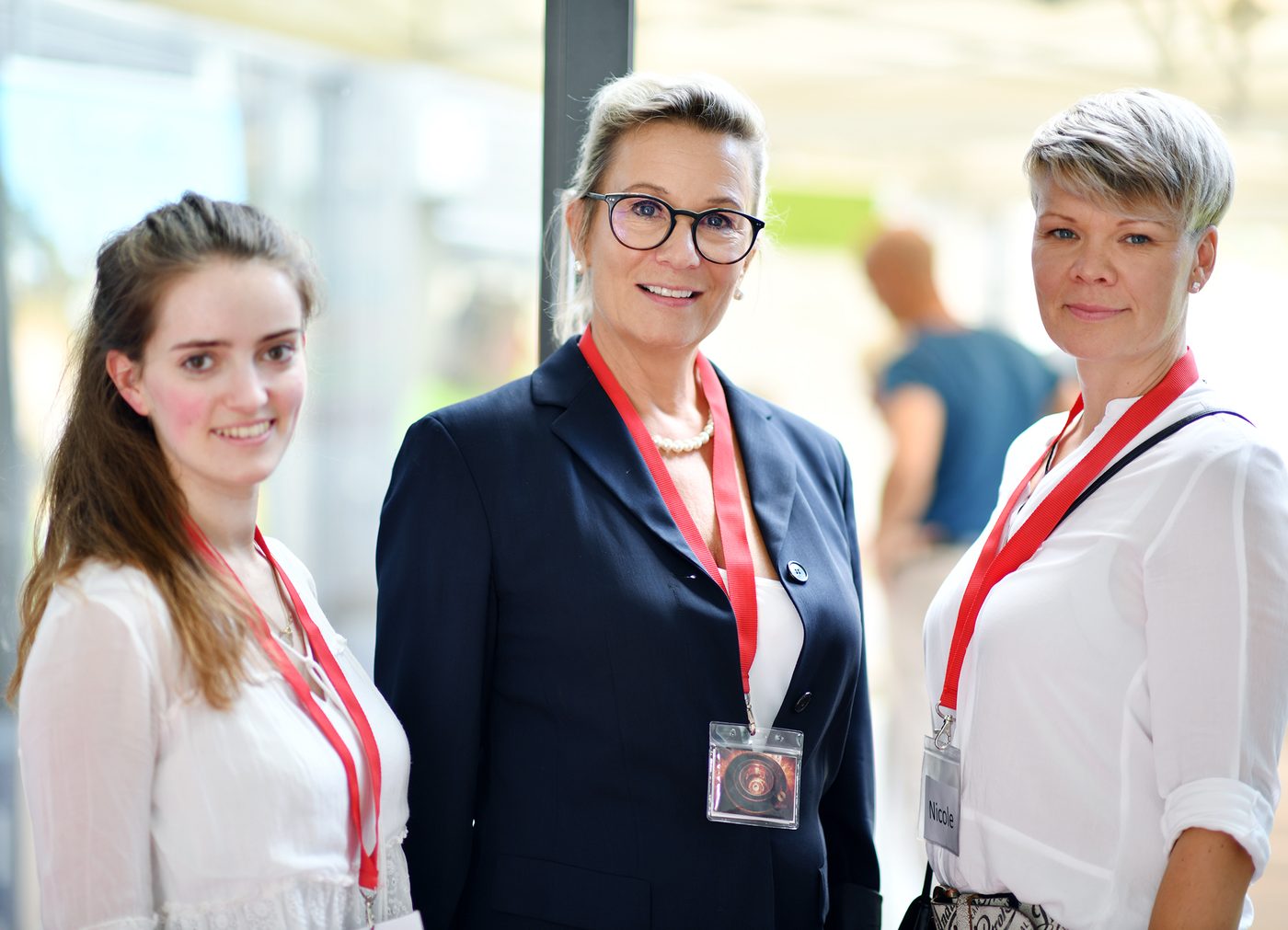 Besucherinnen kommen nicht zufällig vorbei.